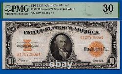 FR-1173? 1922 $10 (? Gold? Certificate?) PMG Very-Fine 30 # K17970506
