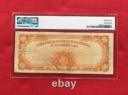 FR-1173 1922 Series $10 Ten Dollar Gold Certificate PMG 25 Very Fine