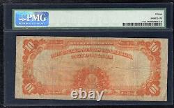 FR. 1173a 1922 $10 TEN DOLLARS GOLD CERTIFICATE CURRENCY NOTE PMG CHOICE FINE-15