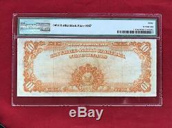 FR-1173m 1922 Series MULE $10 Ten Dollar Gold Certificate PMG 30 Very Fine