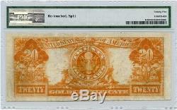 FR. 1183 1906 $20 Gold Certificate PMG Very Fine 25 (Re-touched, Split)
