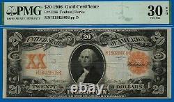FR-1186? 1906 $20 (? Gold? Certificate?) PMG Very-Fine 30EPQ # 28608