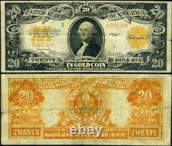 FR. 1187 $20 1922 Gold Certificate Fine