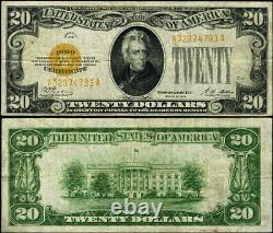 FR. 2402 $20 1928 Gold Certificate A-A Block VF