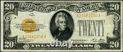 FR. 2402 $20 1928 Gold Certificate A-A Block VF+