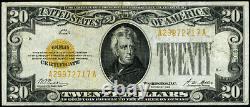 FR. 2402 $20 1928 Gold Certificate A-A Block VF+