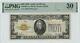 FR. 2402 $20 1928 Gold Certificate PMG VF30 948736-46