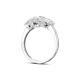 Fine 14k White Gold Ring E VVS2 4 Ct Oval Cut Lab Created Diamond Women Jewelry