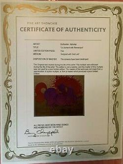 Fine Art Limited edition framed with Certificate if Authenticity