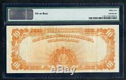 Fr1169 $10 1907 Gold Note Napier / Mcclung Pmg 35 Choice Very Fine Hw3914