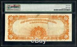 Fr1172 $10 1907 Gold Note Pmg 35 Very Fine Teehee / Burke Hw3913