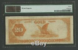 Fr1177 $20 1882 Gold Note Large Brown Seal Pmg 15 Choice Fine 34 Known Wlm8713