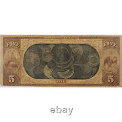 Fr. 1136, 1870 $5 First National Gold Bank, San Francisco PMG VF 25 Very Rare