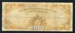Fr. 1167 1907 $10 Ten Dollars Gold Certificate Currency Note Very Fine