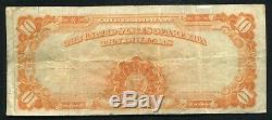 Fr. 1169 1907 $10 Ten Dollars Gold Certificate Currency Note Very Fine