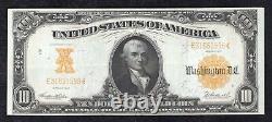 Fr. 1172 1907 $10 Ten Dollars Gold Certificate Currency Note Extremely Fine