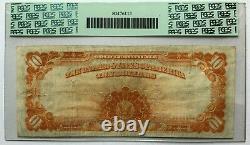 Fr. 1173 1922 $10.00 Gold Certificate Large Note Pcgs Very Fine 25