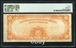 Fr. 1173 1922 $10 Ten Dollars Gold Certificate Currency Note Pmg Very Fine-20