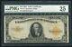 Fr. 1173 1922 $10 Ten Dollars Gold Certificate Currency Pmg Very Fine-25