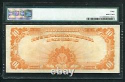Fr. 1173 1922 $10 Ten Dollars Gold Certificate Pmg Extremely Fine-40