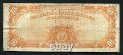 Fr. 1173 1922 $10 Ten Dollars Gold Certificate U. S. Currency Note Very Fine