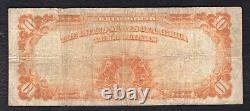 Fr. 1173 1922 $10 Ten Dollars Gold Certificate U. S. Currency Note Very Fine (b)