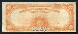Fr. 1173 1922 $10 Ten Dollars Gold Certificate U. S. Currency Note Very Fine (c)