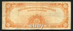 Fr. 1173 1922 $10 Ten Dollars Star Gold Certificate Currency Note Very Fine
