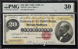 Fr. 1178 1882 $20 Gold Certificate PMG Very Fine 30