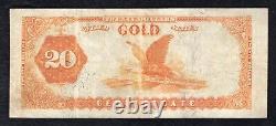 Fr. 1178 1882 $20 Twenty Dollars Garfield Gold Certificate Note Very Fine+