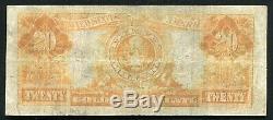 Fr. 1181 1906 $20 Twenty Dollars Gold Certificate Currency Note Very Fine
