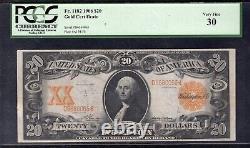 Fr. 1182 1906 $20 Twenty Dollars Gold Certificate Note Pcgs Very Fine-30