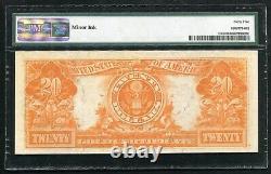 Fr. 1183 1906 $20 Gold Certificate Currency Note Pmg Extremely Fine-45
