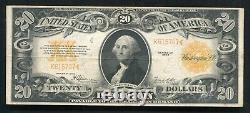 Fr. 1187 1922 $20 Twenty Dollars Gold Certificate Currency Note Very Fine