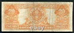 Fr. 1187 1922 $20 Twenty Dollars Gold Certificate Currency Note Very Fine+