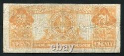 Fr. 1187 1922 $20 Twenty Dollars Gold Certificate Currency Note Very Fine (c)