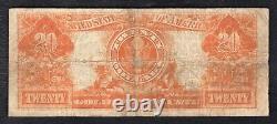 Fr. 1187 1922 $20 Twenty Dollars Gold Certificate Currency Note Very Fine (h)