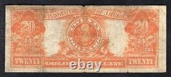 Fr. 1187 1922 $20 Twenty Dollars Gold Certificate Currency Note Very Fine (k)