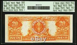 Fr. 1187 1922 $20 Twenty Dollars Star Gold Certificate Pcgs Extremely Fine-45