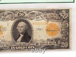 Fr 1187 1922 $25 Gold Certificate PCGS Very Fine 25 Spellman White