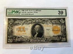 Fr. 1187 $20 1922 Gold Certificate Note Bill PMG Very Fine 30 Speelman White