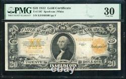 Fr 1187, $20 1922 Gold Certificate, PMG 30 Very Fine