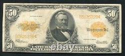 Fr. 1200 1922 $50 Fifty Dollars Gold Certificate Currency Note Very Fine