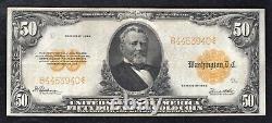 Fr. 1200 1922 $50 Fifty Dollars Gold Certificate Grant Currency Note Very Fine