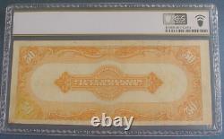 Fr. 1200 1922 $50 Fifty Dollars Gold Certificate PCGS VF 30 Large Serial #'s