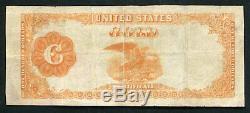 Fr. 1215 1922 $100 One Hundred Dollars Gold Certificate Currency Note Very Fine