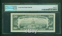 Fr#2117-b 1969-c $50 Rare New York Low Serial Star Note Pmg Extra Fine 40 Epq