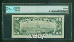 Fr#2117-h 1969-c $50 Rare St. Louis Mega Low Serial Star Note Pmg Very Fine 25