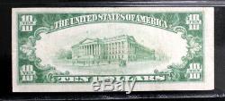 Fr 2400 1928 $10 GOLD CERTIFICATE PMG 25 FREE SHIPPING VERY FINE SUPER