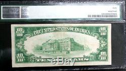 Fr 2400 1928 $10 GOLD CERTIFICATE PMG 30 FREE SHIPPING VERY FINE BRIGHT